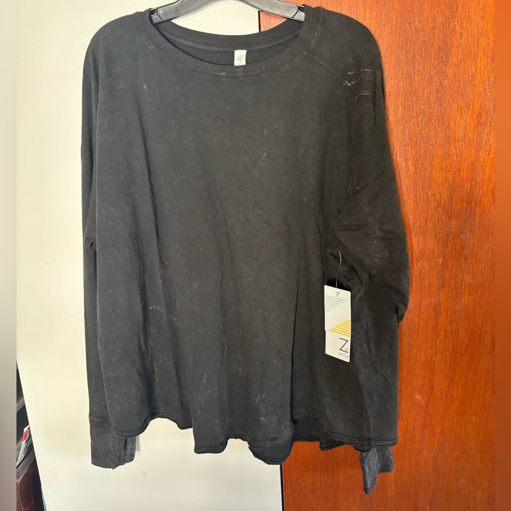 Z by ZELLA Nordstrom acid wash top